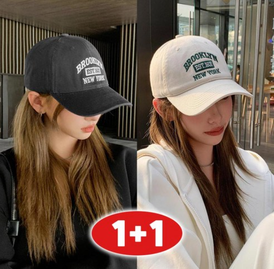 오비안 데일리 남녀공용 로고 볼캡 모자