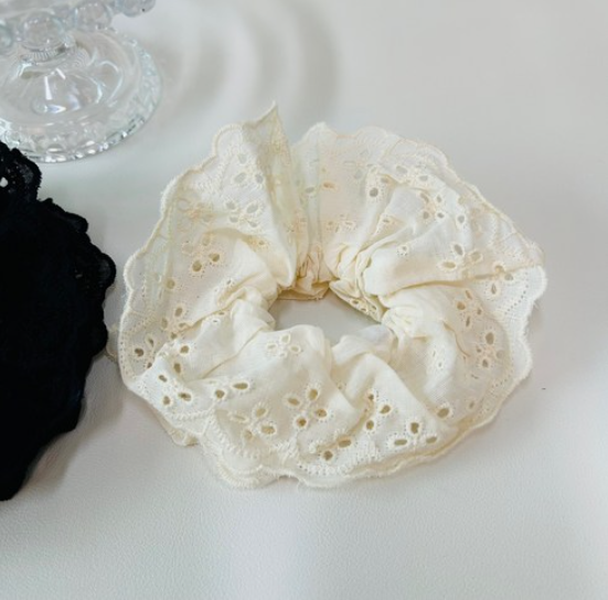 소리달 들봄 펀칭 레이스 에스닉 스크런치